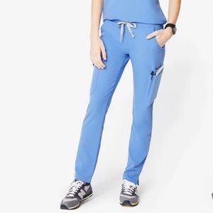 Figs Yola Skinny Scrub Pants Ceil Blue XS/T